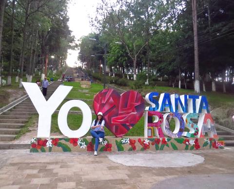“Yo ❤ Santa Rosa” letters